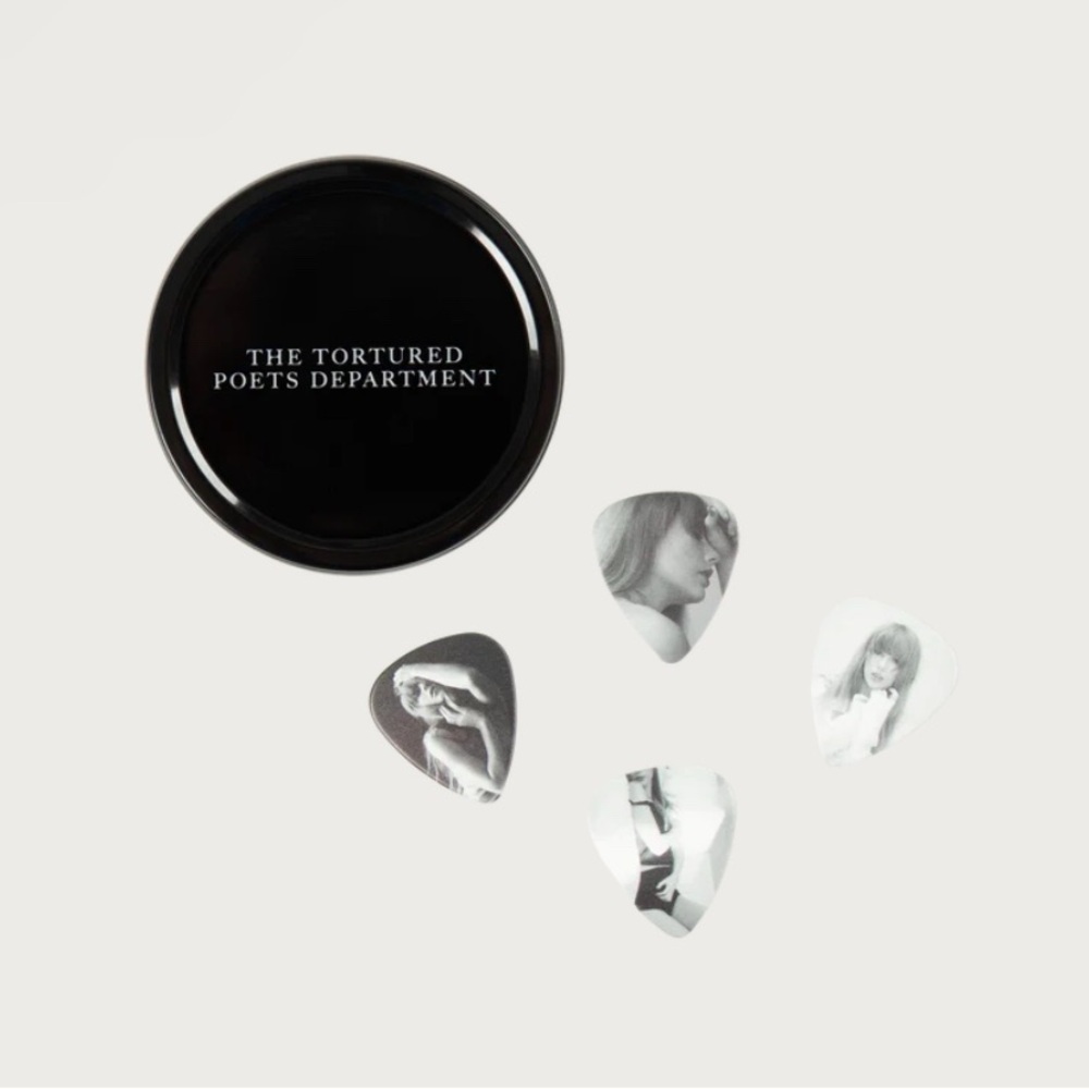 NEW! THE TORTURED POETS DEPARTMENT GUITAR PICKS